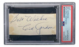 Sid Gordon Milwaukee Braves Signed Slabbed Cut Signature PSA/DNA