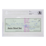 Stan Musial Signed St. Louis Cardinals Bank Check #4349 BGS - Sports Integrity