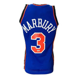 Stephon Marbury Signed New York Knicks 2005/06 M&N HWC Swingman Jersey BAS ITP - Sports Integrity