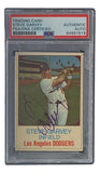 Steve Garvey Signed Los Angeles Dodgers 1975 Hostess #49 Trading Card PSA/DNA - Sports Integrity