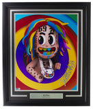 Tekashi 6ix9ine Signed Framed 16x20 Shark Photo BAS ITP