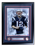 Tom Brady Signed Framed 16x20 New England Patriots Scream Photo Fanatics