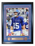 Tommy Devito Signed Framed 16x20 New York Giants Scream Photo BAS ITP