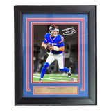 Tommy Devito Signed Framed 8x10 New York Giants Alternate Jersey Photo BAS ITP