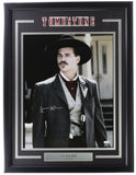 Val Kilmer Signed Framed 16x20 Tombstone Doc Holiday Movie Photo JSA