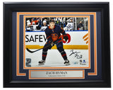 Zach Hyman Signed Framed Edmonton Oilers 8x10 Photo Fanatics - Sports Integrity