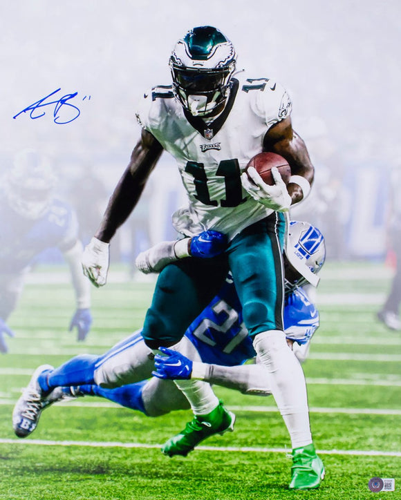 AJ Brown Signed 16x20 Philadelphia Eagles Photo BAS ITP - Sports Integrity