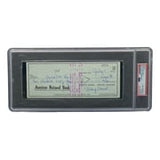 Stan Musial St. Louis Cardinals Signed Bank Check PSA/DNA 85025598 - Sports Integrity