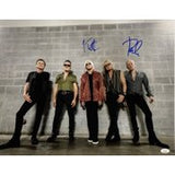 Joe Elliott Phil Collen Signed 16x20 Def Leppard Photo JSA ITP