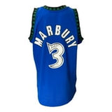 Stephon Marbury Signed Timberwolves 1996/97 M&N HWC Swingman XL Jersey BAS ITP