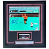 Mike Tyson Signed Framed 11x14 Boxing Punch Out Photo w/ NES Controller JSA ITP