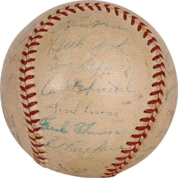 1955 Pittsburgh Pirates (27) Signed NL Baseball Rookie Clemente & More JSA LOA