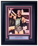 Adam Cole Signed Framed 8x10 WWE NXT Photo JSA