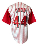 Adam Dunn Cincinnati Signed White Baseball Jersey Sports Integrity - Sports Integrity