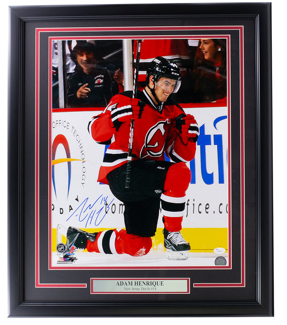 Adam Henrique New Jersey Devils 8x10 NHL Hockey Memorabilia Collector Frame