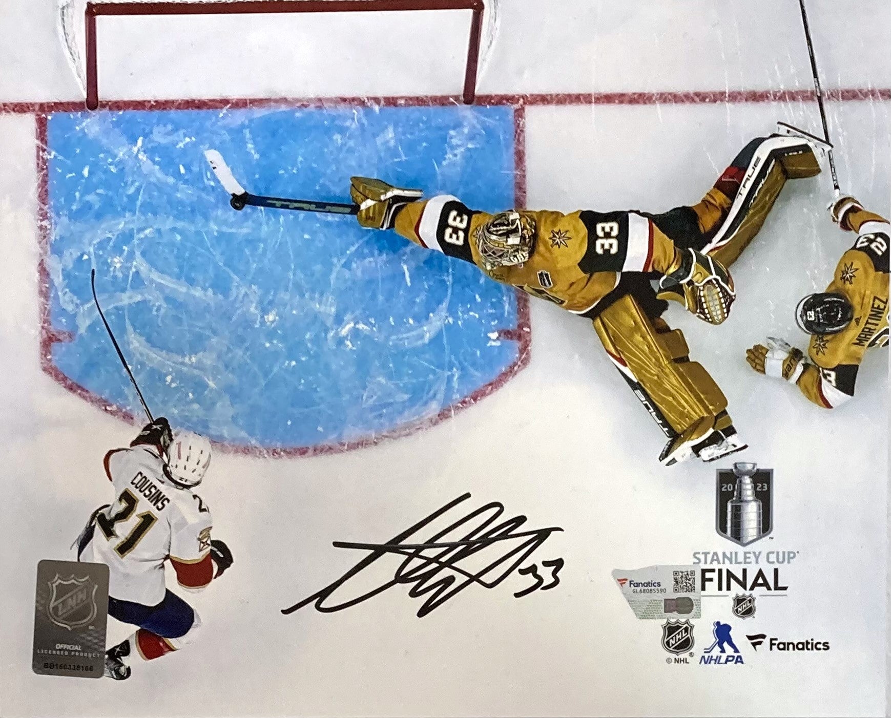 Top-selling Item] Adin Hill 33 Vegas Golden Knights Stanley Cup