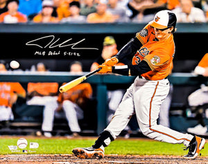 Adley Rutschman Signed 16x20 Baltimore Orioles Photo MLB Debut 5-21-22 Fanatics