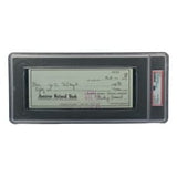 Stan Musial St. Louis Cardinals Signed Bank Check PSA/DNA 85025582 - Sports Integrity