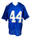 Ahmad Bradshaw New York Signed Blue Football Jersey JSA Hologram