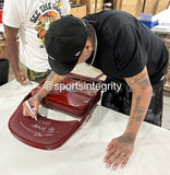 Allen Iverson Philadelphia 76ers Signed Spectrum Floor Seat w/ 2 Insc JSA ITP - Sports Integrity