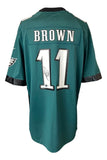 AJ Brown Signed Philadelphia Eagles Nike Game Replica Jersey BAS - Sports Integrity