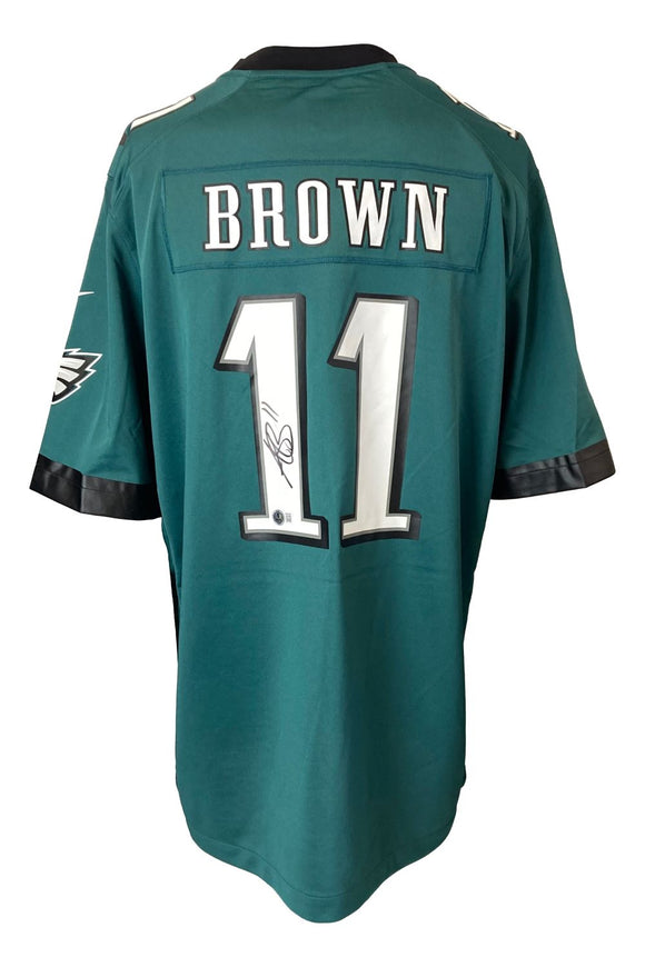 AJ Brown Signed Philadelphia Eagles Nike Game Replica Jersey BAS