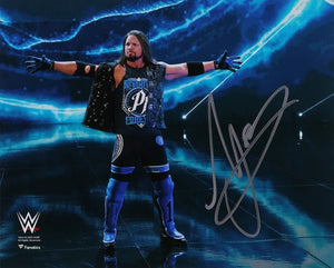 AJ Styles Signed 8x10 WWE Photo Fanatics - Sports Integrity