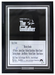 Al Pacino Signed Framed The Godfather 27x40 Movie Poster BAS - Sports Integrity