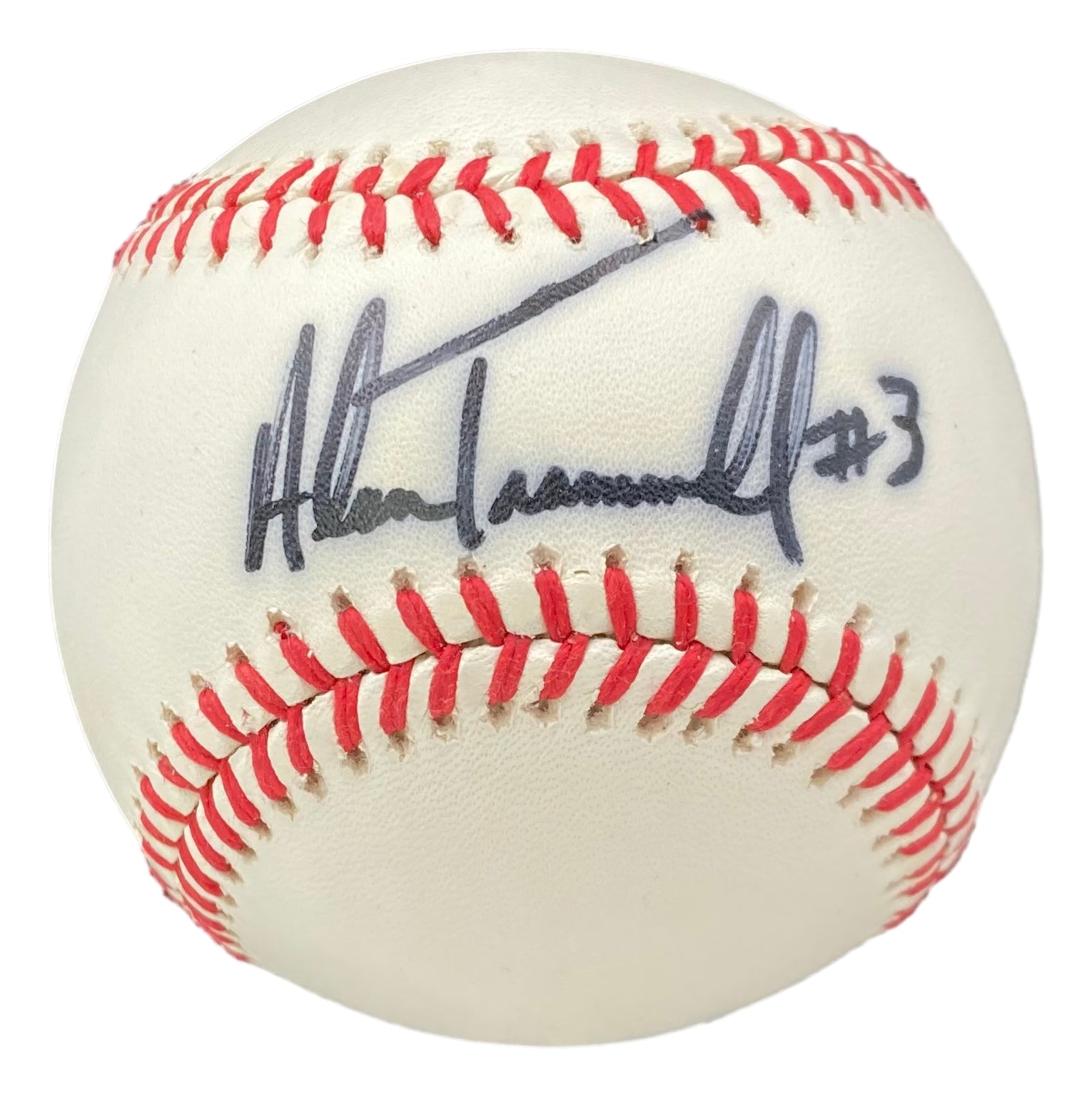 Alan Trammell Autographed/Signed Detroit Tigers Baseball Beckett