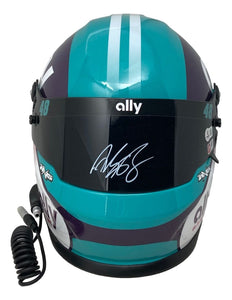 Alex Bowman Signed NASCAR Ally Full Size Replica Racing Helmet BAS - Sports Integrity