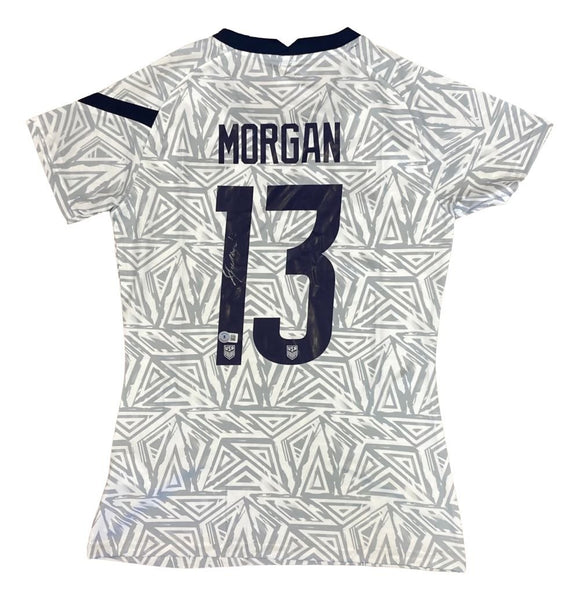 Alex Morgan Signed 2021/22 Nike USA Women's Pre - Match Soccer Jersey BAS BL59987 - Sports Integrity