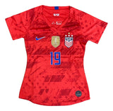 Alex Morgan Signed 2019/20 Nike USA Women's Champions Medium Soccer Jersey BAS - Sports Integrity