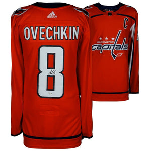 Alexander Ovechkin Signed Washington Capitals Authentic Adidas Hockey Jersey - Sports Integrity