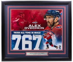 Alexander Ovechkin Signed Framed 16x20 Washington Capitals Hockey Photo Fanatics - Sports Integrity