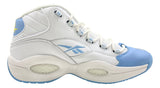 Allen Iverson 76ers Signed Left Reebok Question Mid Blue Shoe JSA ITP - Sports Integrity