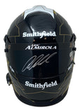 Aric Almirola Signed NASCAR Smithfield Full Size Replica Racing Helmet BAS - Sports Integrity