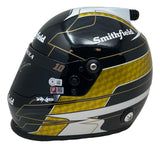 Aric Almirola Signed NASCAR Smithfield Full Size Replica Racing Helmet BAS - Sports Integrity