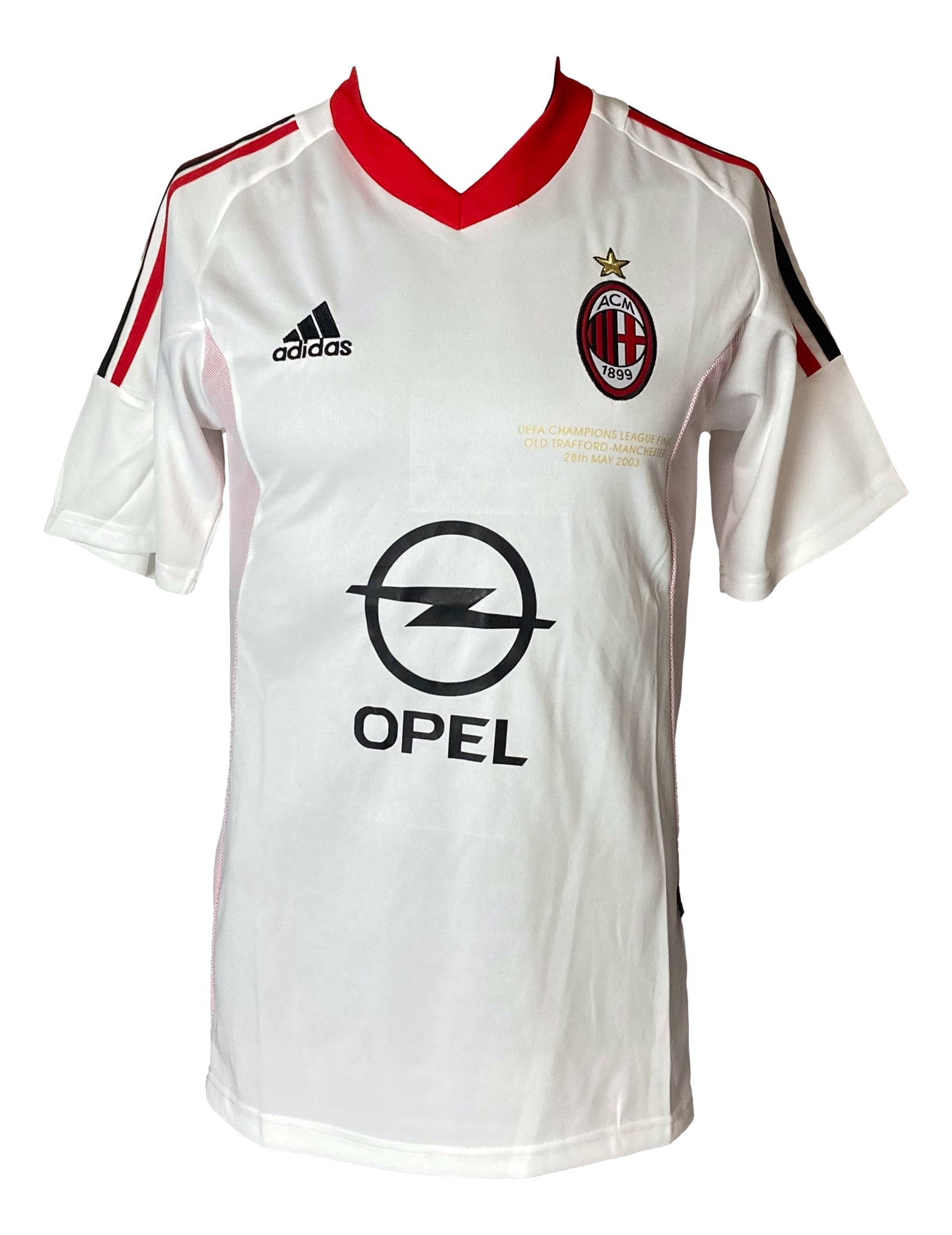 Andriy Shevchenko Signed AC Milan Adidas Sports Integrity UEFA 2003 League Champions –