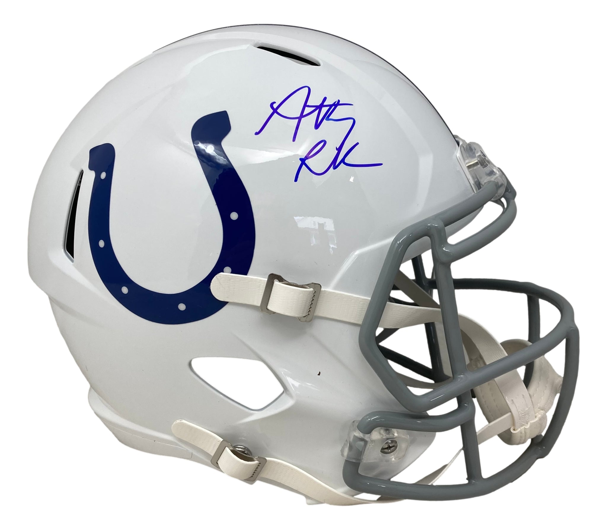 Anthony Richardson Signed Colts Full Size Replica Speed Helmet