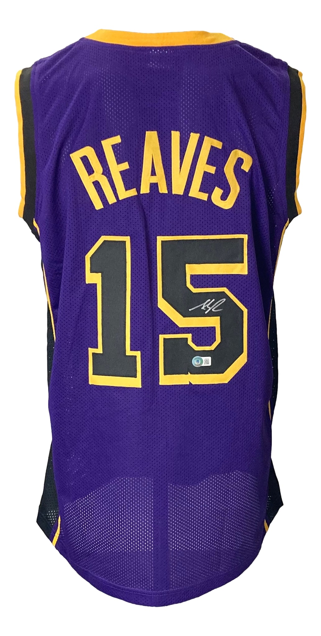 Austin Reaves Signed Lakers Jersey (JSA)