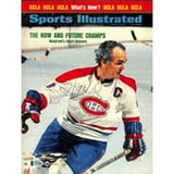 Henri Richard Signed Montreal Canadiens Sports Illustrated Magazine Cover BAS