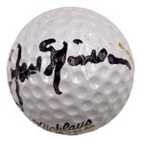 Jack Nicklaus Signed Nicklaus Golden Bear Golf Ball BAS AC22589