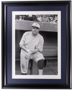 Babe Ruth Framed 10x15 New York Yankees The Babe Historical Archive Giclee - Sports Integrity