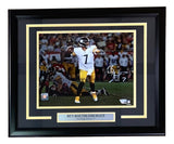 Ben Roethlisberger Signed Framed 11x14 Steelers SB XLIII Photo Fanatics - Sports Integrity