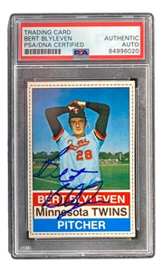 Bert Blyleven Signed Minnesota Twins 1976 Hostess #116 Trading Card PSA/DNA - Sports Integrity