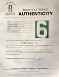 Bill Russell Boston Signed Green Basketball Jersey BAS LOA - Sports Integrity