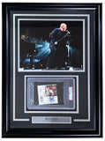 Billy Joel Signed Framed Turnstiles Cassette Cover PSA/DNA Gem MT 10