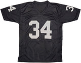 Bo Jackson Oakland Signed Black Football Jersey BAS - Sports Integrity