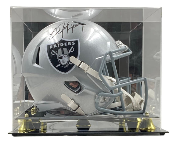 Bo Jackson Signed Oakland Raiders Full Size Speed Replica Helmet BAS w/ Case