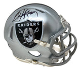 Bo Jackson Signed Oakland Raiders Mini Speed Helmet BAS ITP - Sports Integrity